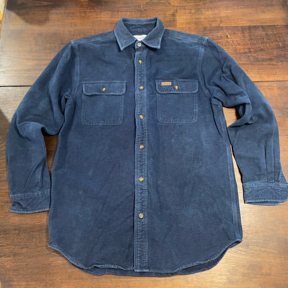 Carhartt Blue Cotton Shirt